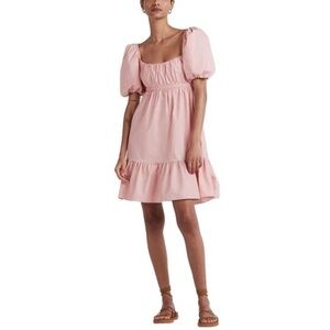Derek Lam 10 Crosby Ada balloon sleeve A-line dress size 4